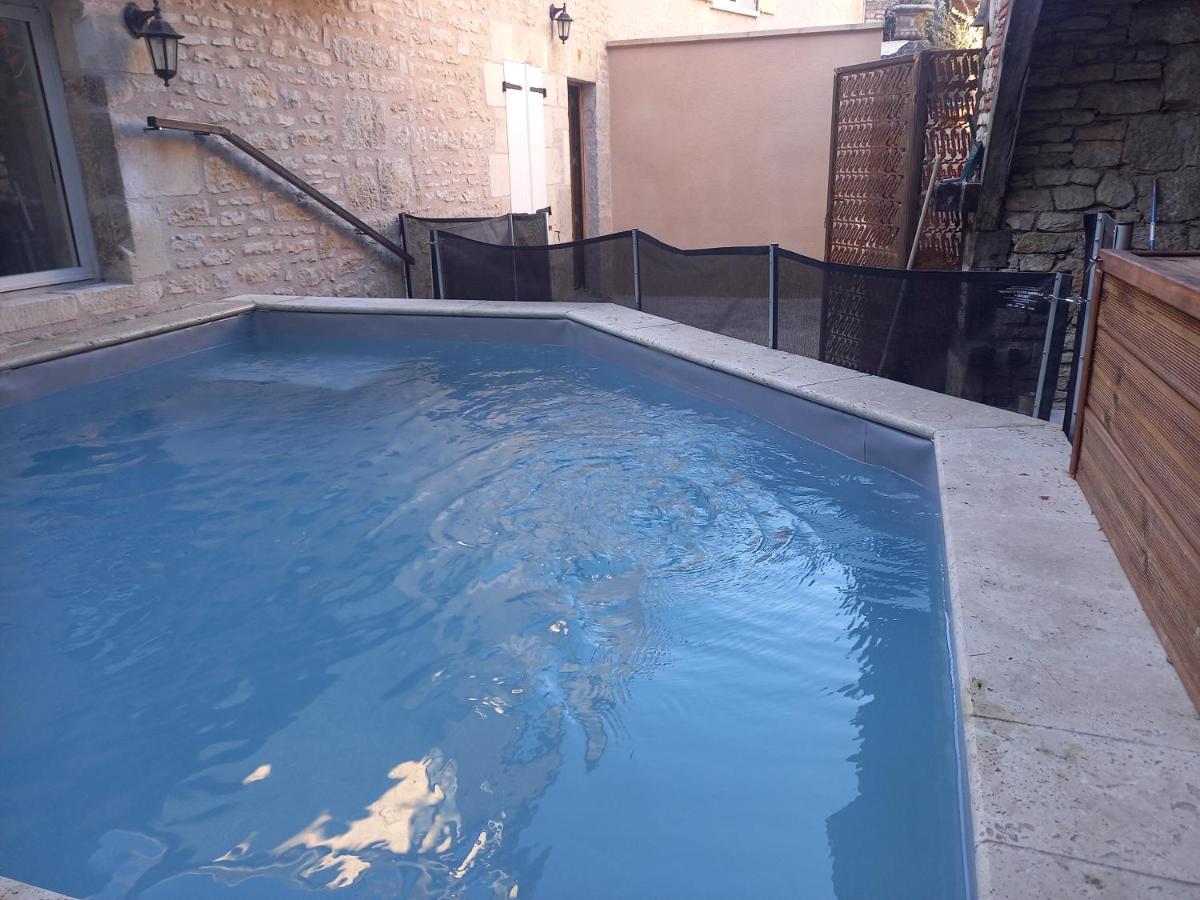 L'Authentique Martelaise Piscine Chauffee Villa Exteriör bild